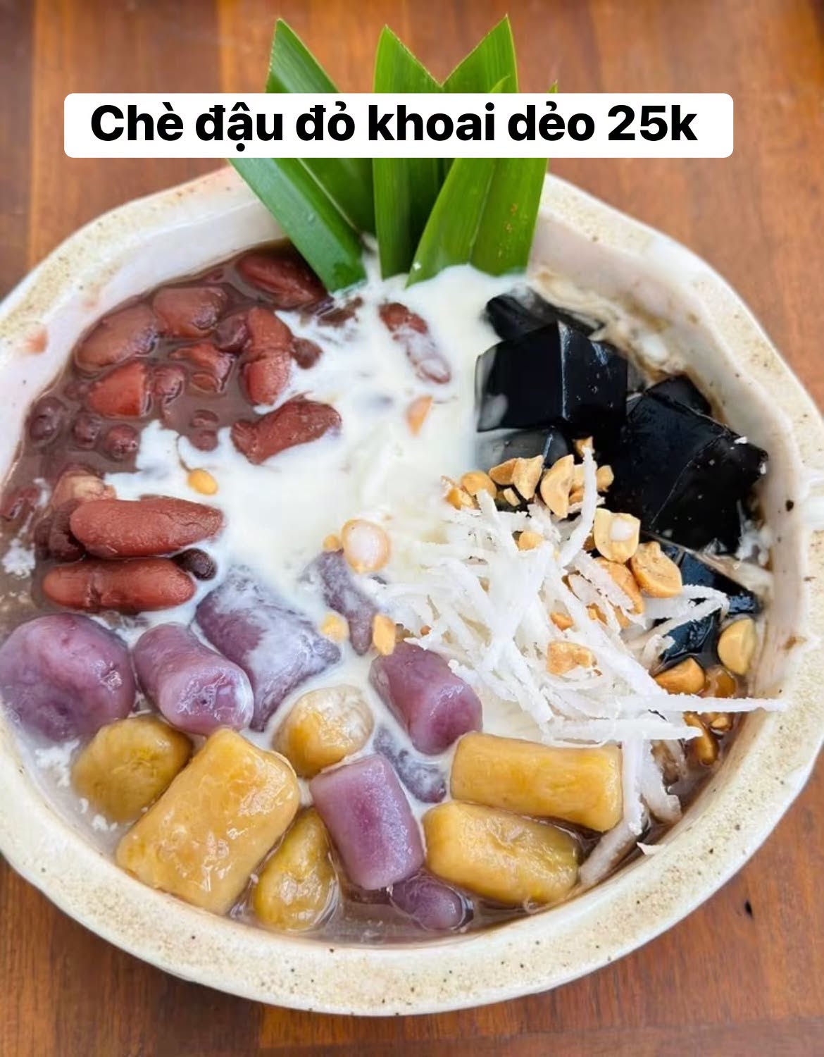 Chè đậu đỏ khoai dẻo