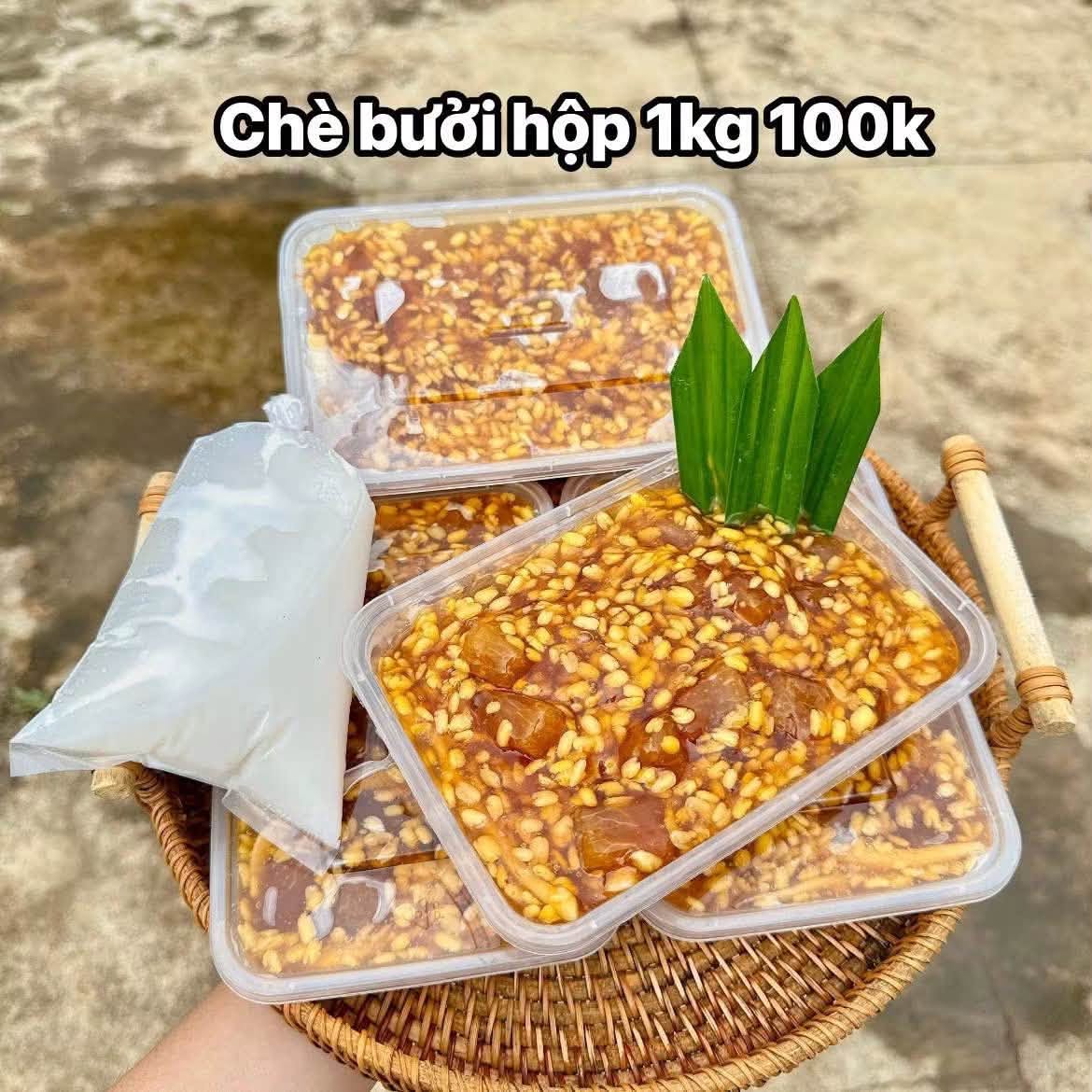 Chè bưởi hộp 1kg