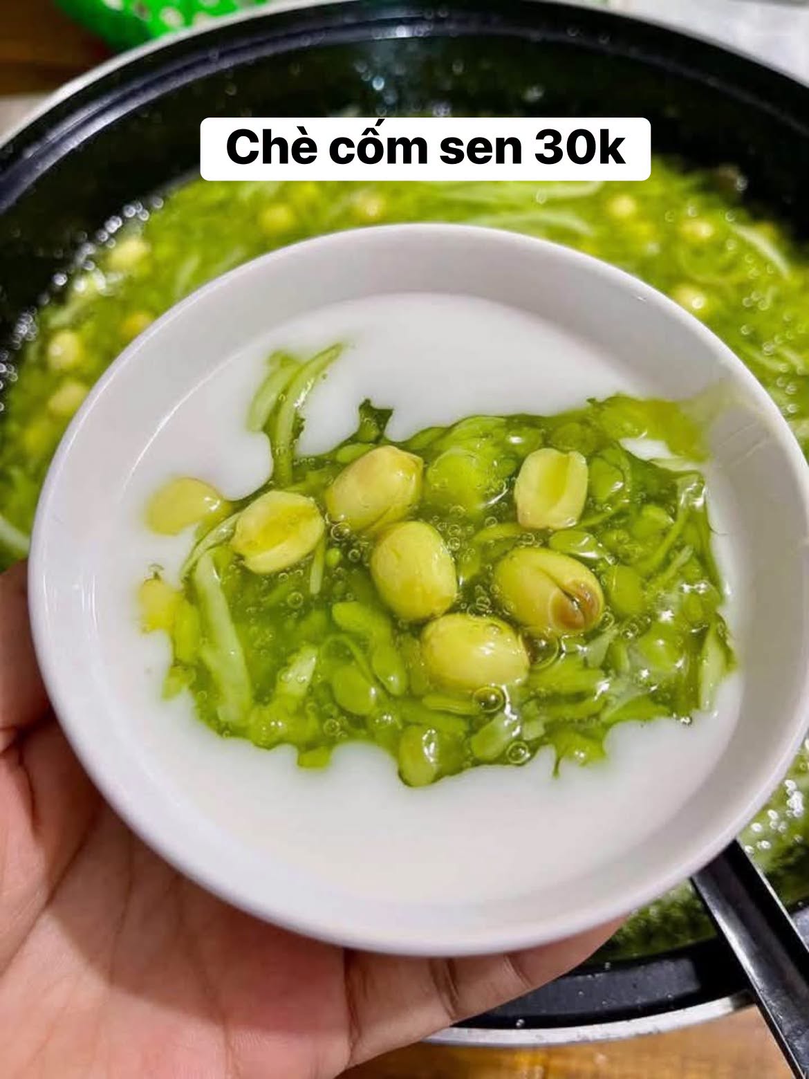 chè cốm sen